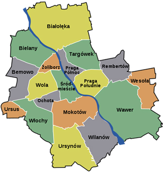 Dzielnice Warszawa Pogotowie kanalizacyjne Stankan